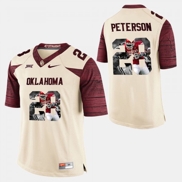 Oklahoma Sooners Adrian Peterson Autographed College Style Jersey JSA  Authenticated - Tennzone Sports Memorabilia