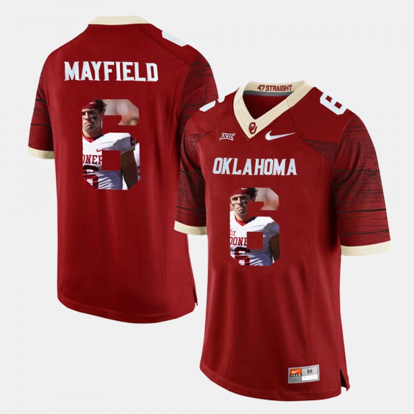 Oklahoma Sooners Baker Mayfield custom jersey